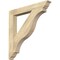 Ekena Millwork Funston Traditional Rough Sawn Bracket, Douglas Fir, 4"W x 34"D x 34"H BKT04X34X34FST01RDF - alternate 1